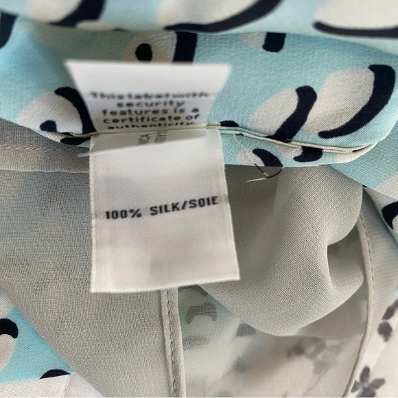 NWT Diane Von Furstenburg SIILK Beonica Leopard Rain Spots Halo Kaftan Dress S - Picture 13 of 16